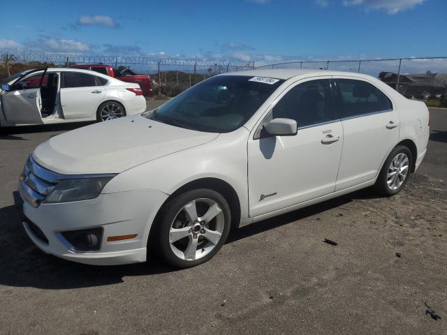 FORD FUSION HYB 2012 white  hybrid engine 3FADP0L38CR447513 photo #1