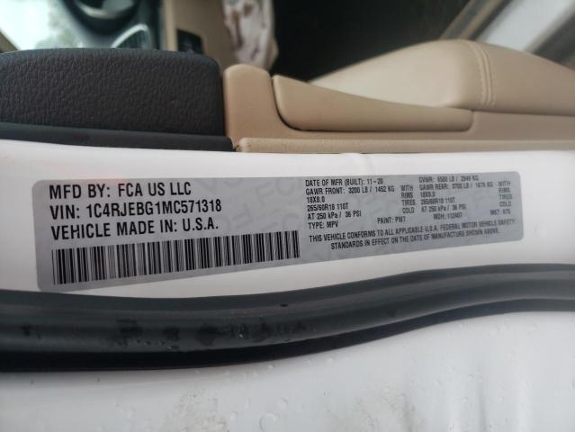 2021 JEEP GRAND CHER - 1C4RJEBG1MC571318