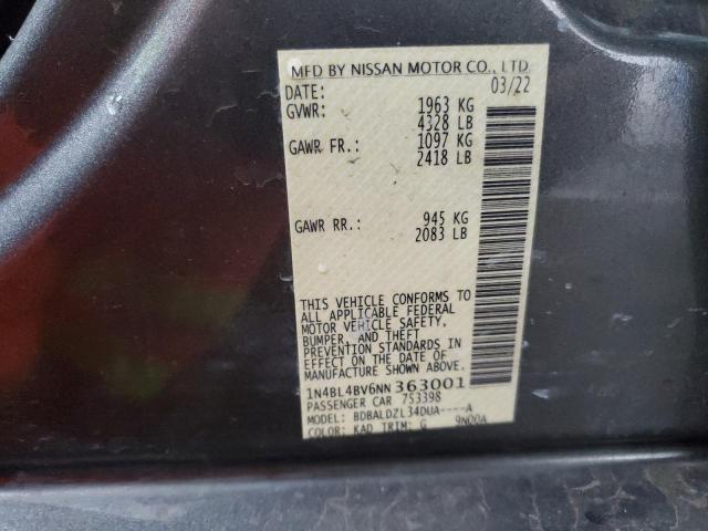 2022 NISSAN ALTIMA S - 1N4BL4BV6NN363001