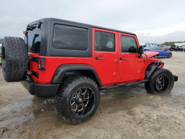 JEEP WRANGLER U 2017 red  flexible fuel 1C4BJWDG8HL520540 photo #4