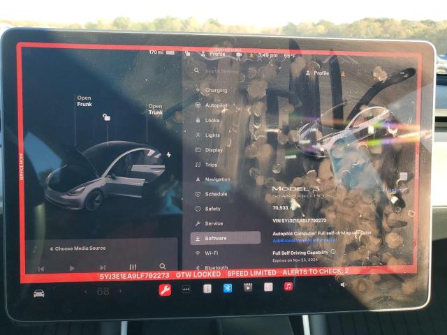 2020 TESLA MODEL 3 - 5YJ3E1EA9LF792273