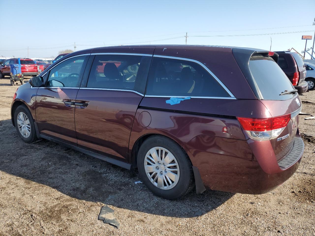 Lot #2969984978 2015 HONDA ODYSSEY LX