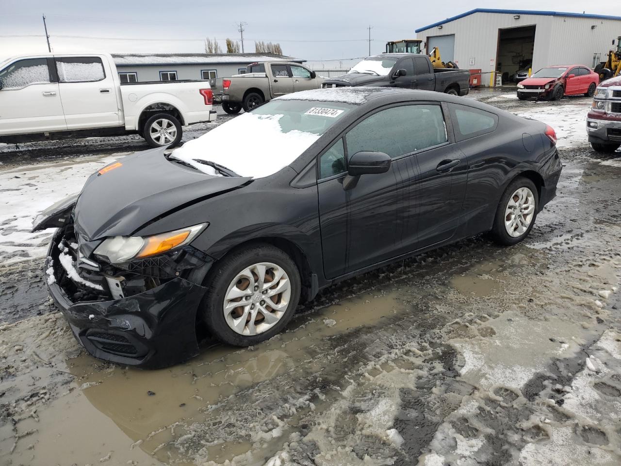 Lot #3033321820 2015 HONDA CIVIC LX