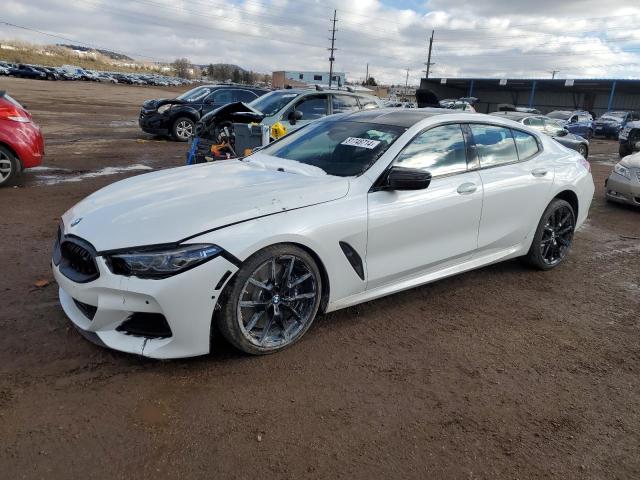 BMW M850XI 2024 white  gas WBAGV8C06RCR92101 photo #1