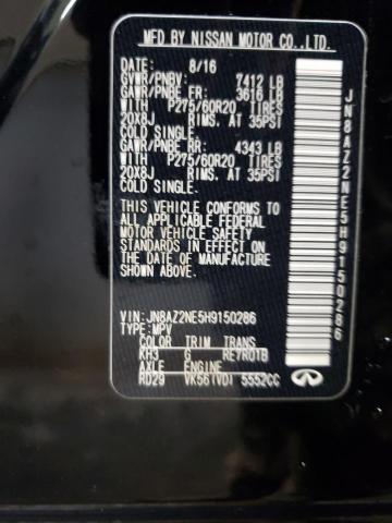 2017 INFINITI QX80 BASE - JN8AZ2NE5H9150286