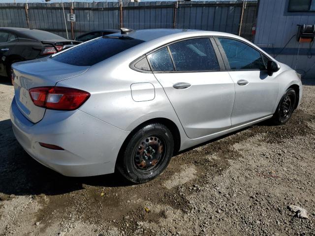 CHEVROLET CRUZE LS 2017 silver sedan 4d gas 1G1BC5SM7H7280282 photo #4