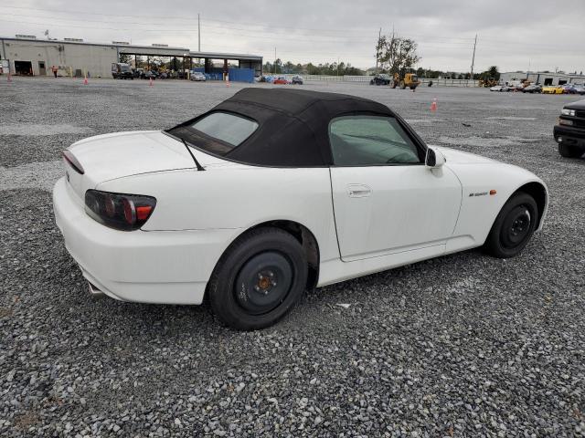 HONDA S2000 2007 white converti gas JHMAP21487S002850 photo #4