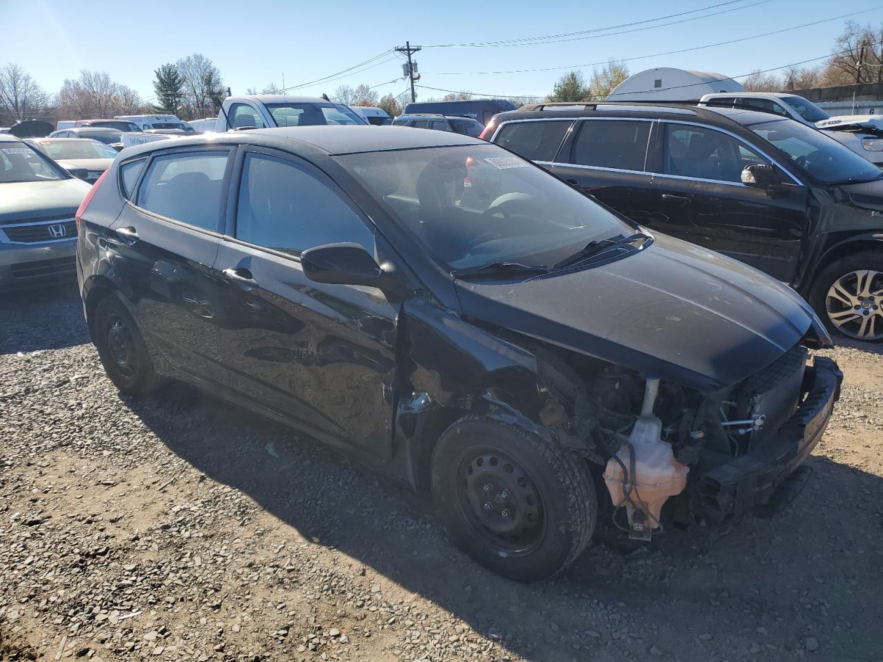 Lot #2989217631 2012 HYUNDAI ACCENT GLS