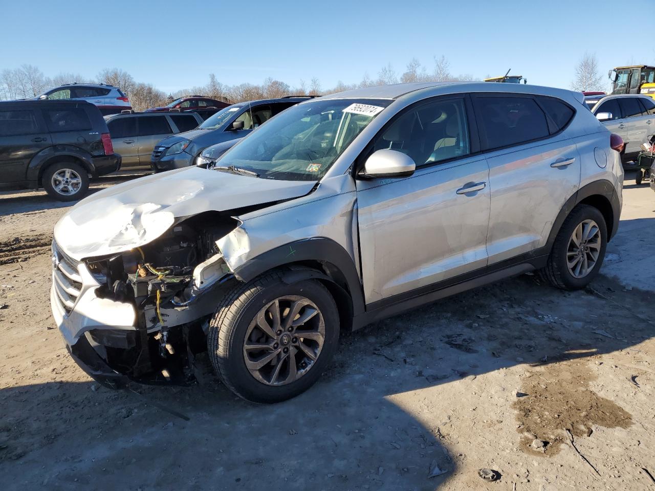 Lot #2994193325 2018 HYUNDAI TUCSON SE