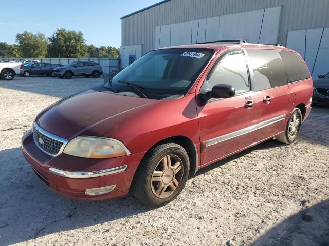 FORD WINDSTAR S 2002 burgundy  gas 2FMZA52402BA11529 photo #1