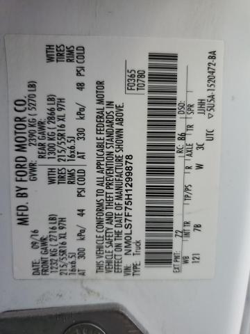 2017 FORD TRANSIT CO - NM0LS7F75H1299878