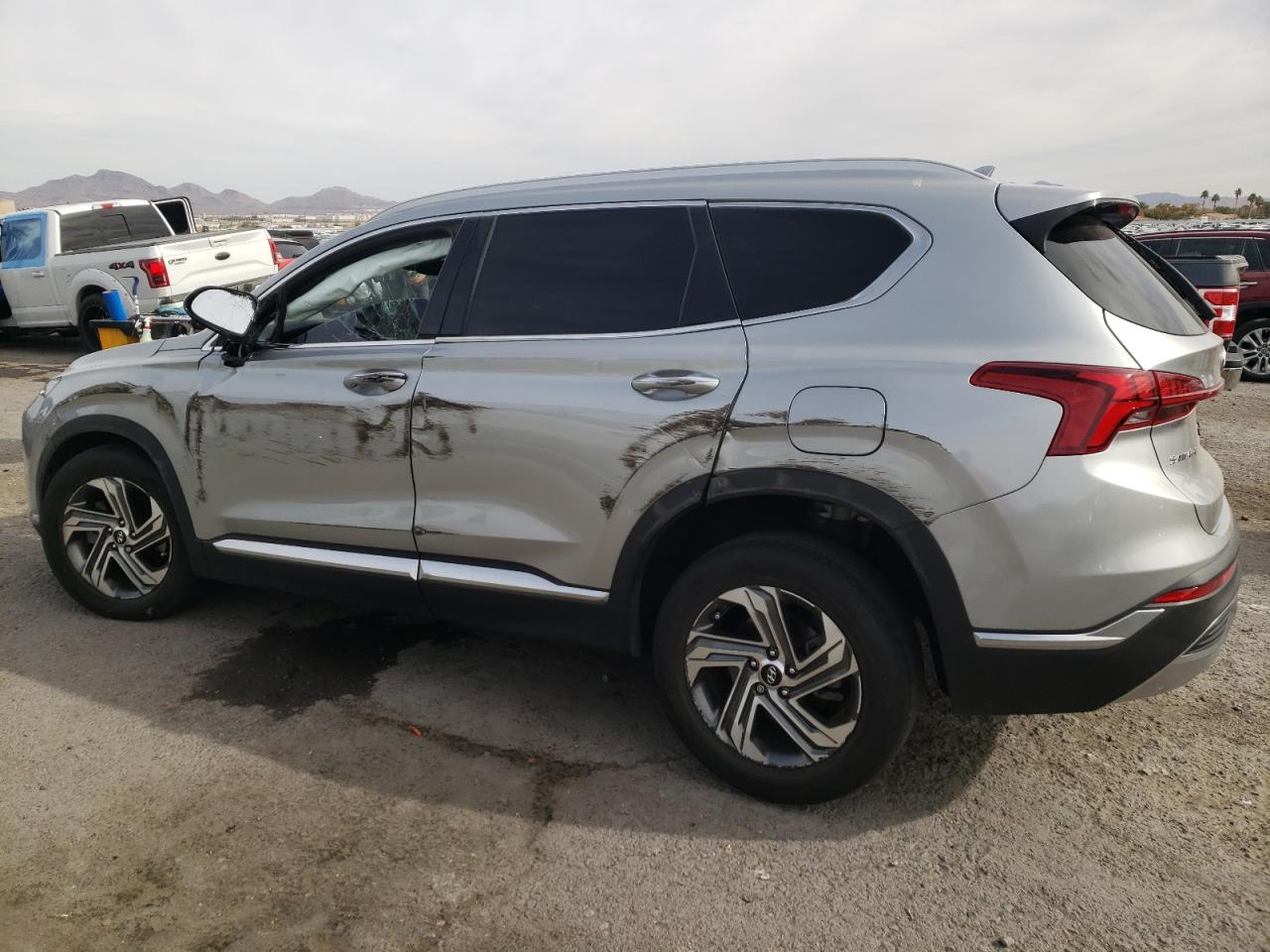 Lot #3027039772 2021 HYUNDAI SANTA FE S