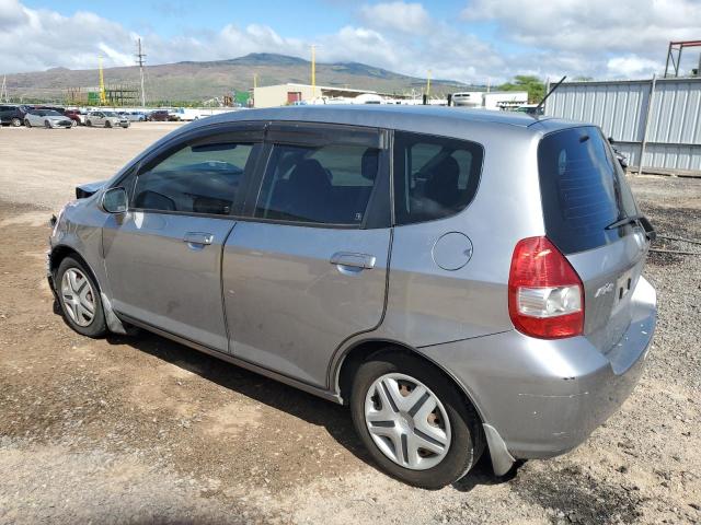 HONDA FIT 2008 silver  gas JHMGD384X8S001425 photo #3