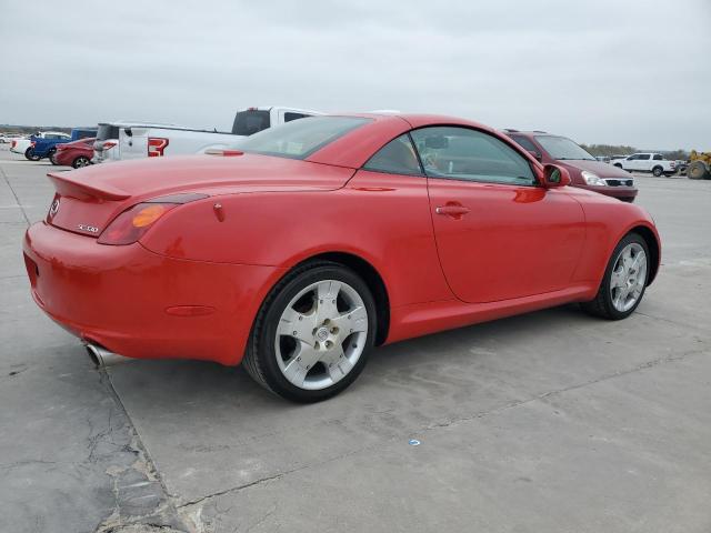 LEXUS SC 430 2004 red  gas JTHFN48Y340055978 photo #4