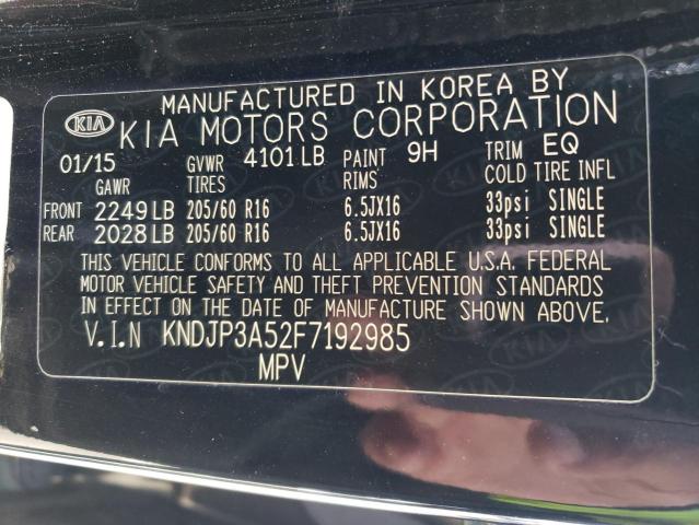 2015 KIA SOUL + - KNDJP3A52F7192985