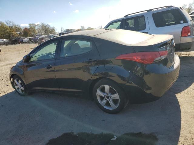 HYUNDAI ELANTRA GL 2013 black  gas 5NPDH4AEXDH332001 photo #3