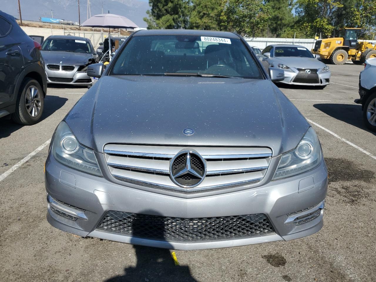 Lot #2996631528 2012 MERCEDES-BENZ C-CLASS