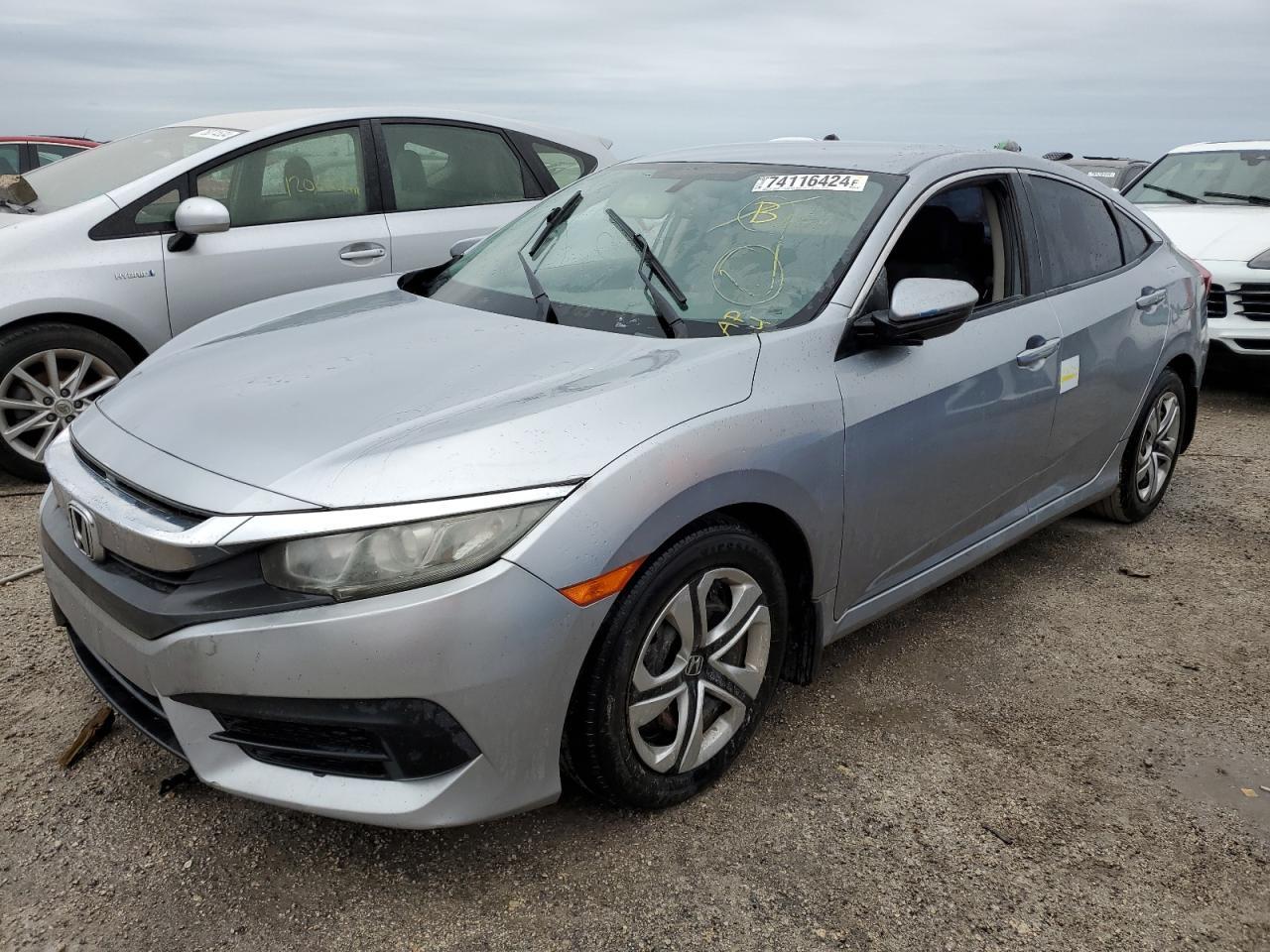 Lot #2974317497 2016 HONDA CIVIC LX