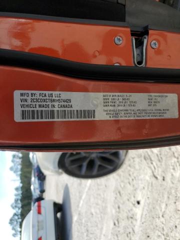 2021 DODGE CHARGER R/ - 2C3CDXCT6MH574429