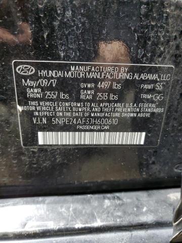2018 HYUNDAI SONATA SE - 5NPE24AF3JH600610