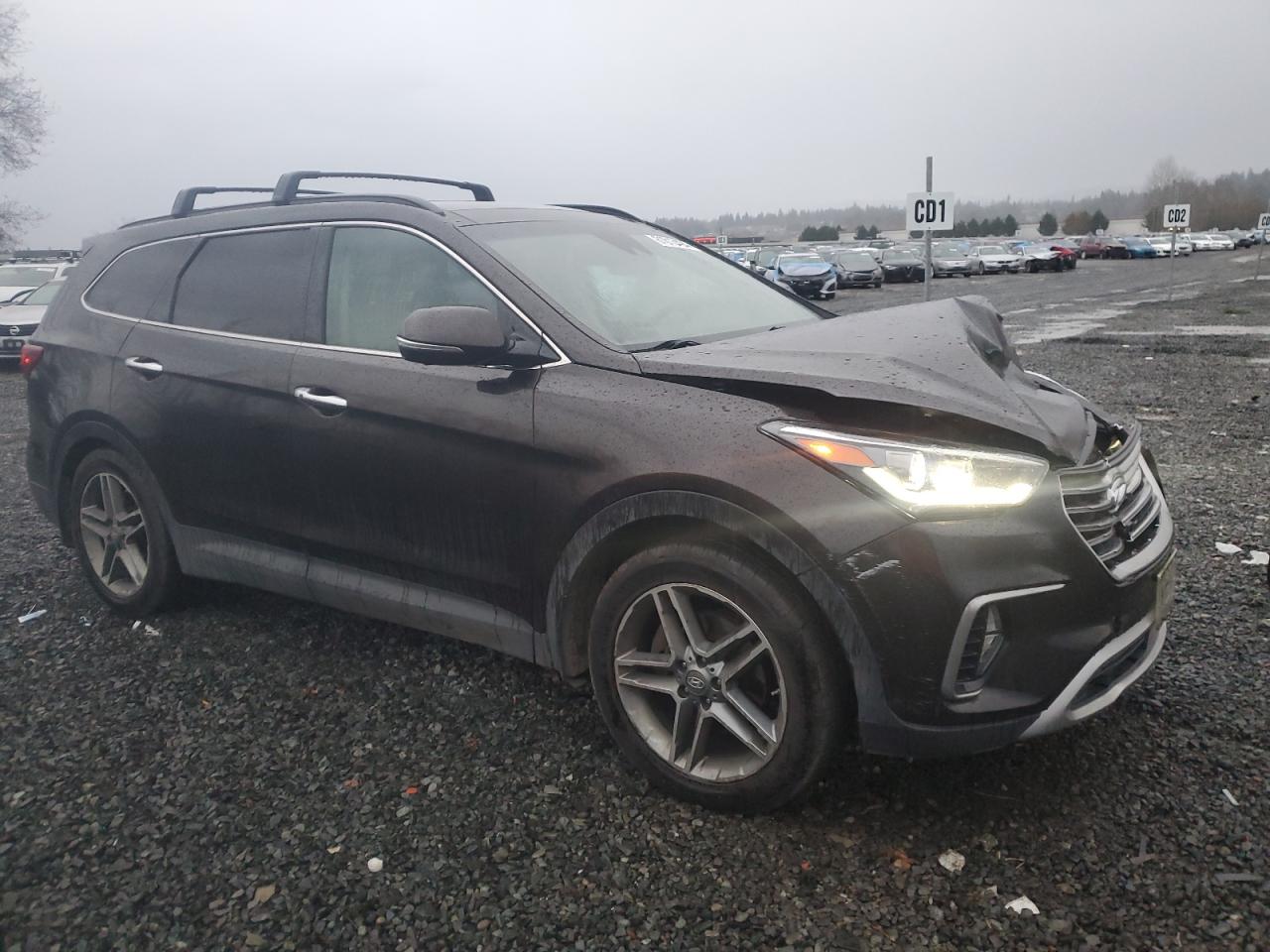 Lot #3003527133 2018 HYUNDAI SANTA FE S