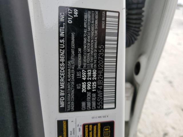 2017 MERCEDES-BENZ C 300 - 55SWF4JB2HU207355