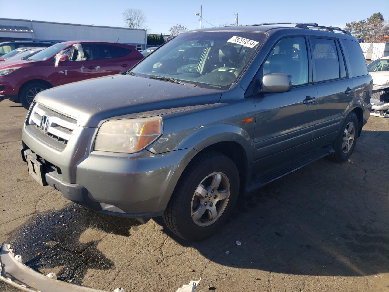 Lot #2976931657 2007 HONDA PILOT EXL