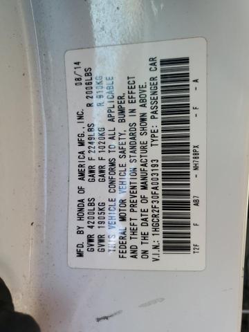 2015 HONDA ACCORD LX - 1HGCR2F30FA003193