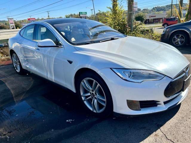 TESLA MODEL S 2014 white hatchbac electric 5YJSA1S11EFP32051 photo #1