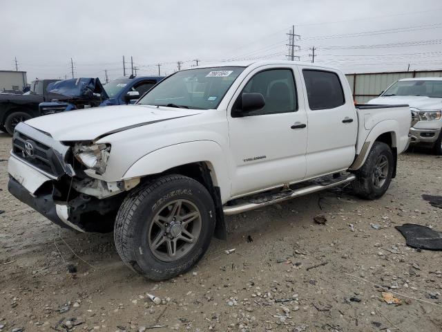 TOYOTA TACOMA DOU 2012 white crew pic gas 5TFJU4GN2CX028346 photo #1