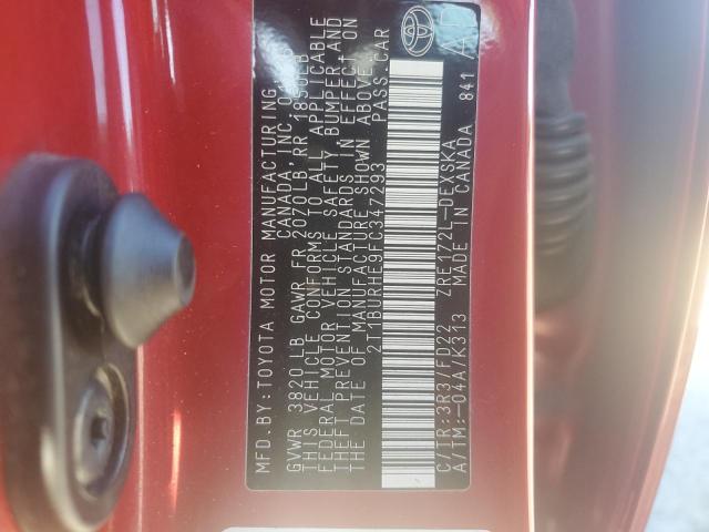 2015 TOYOTA COROLLA L - 2T1BURHE9FC347293