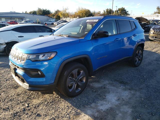 JEEP COMPASS LA 2022 blue  gas 3C4NJDFB3NT131761 photo #1