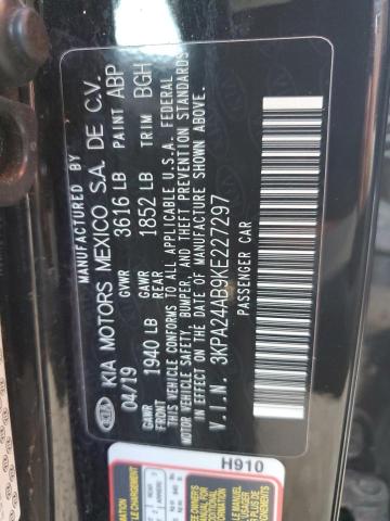 2019 KIA RIO S - 3KPA24AB9KE227297
