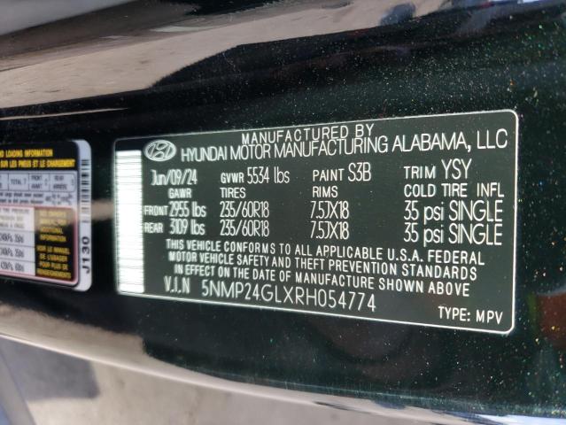 2024 HYUNDAI SANTA FE S - 5NMP24GLXRH054774