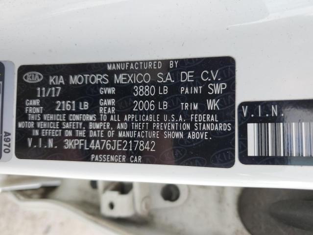 2018 KIA FORTE LX - 3KPFL4A76JE217842