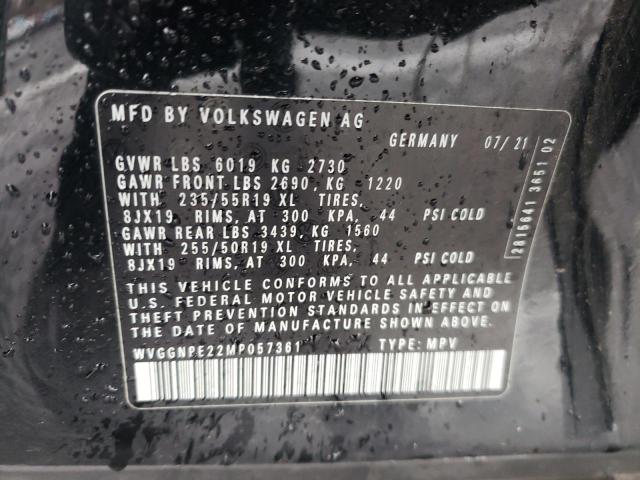 VIN WVGGNPE22MP057361 2021 VOLKSWAGEN ID.4 PRO S no.12