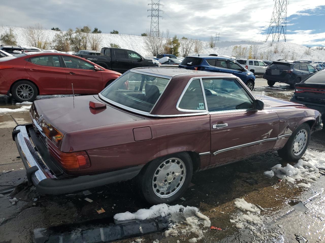 Lot #2974841252 1986 MERCEDES-BENZ 560 SL