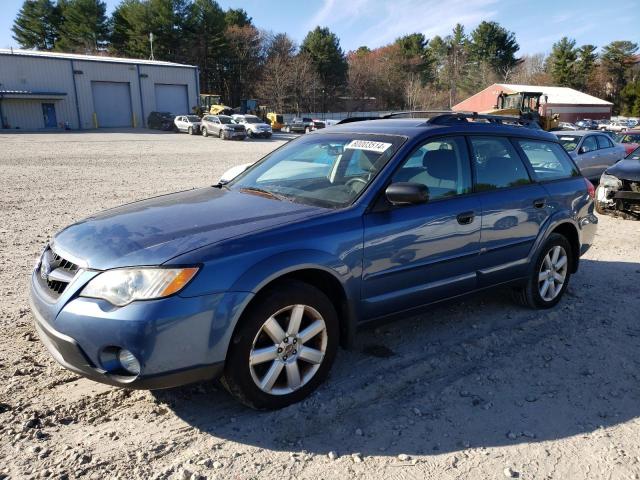 SUBARU OUTBACK 2. 2008 blue  gas 4S4BP61C987320836 photo #1