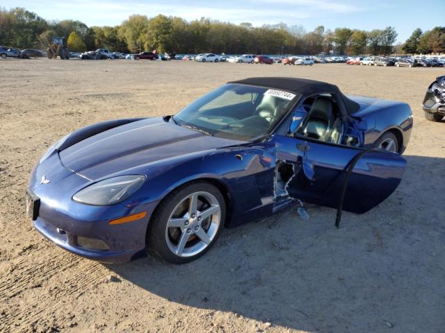 CHEVROLET CORVETTE 2005 blue  gas 1G1YY34U755124957 photo #1