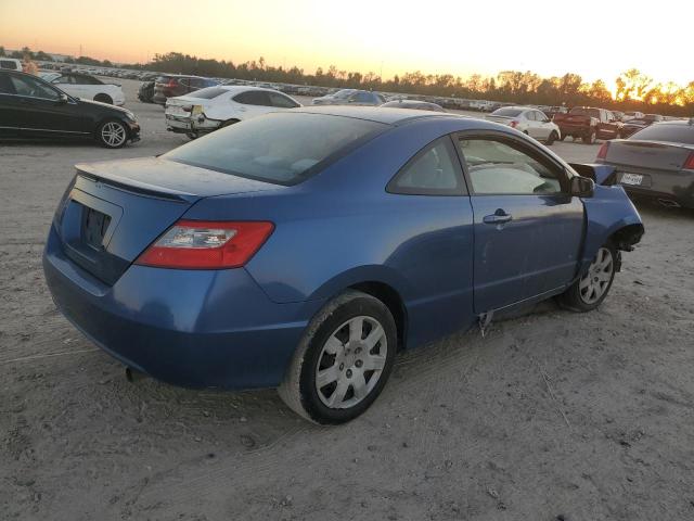 HONDA CIVIC LX 2010 blue coupe gas 2HGFG1B63AH537215 photo #4