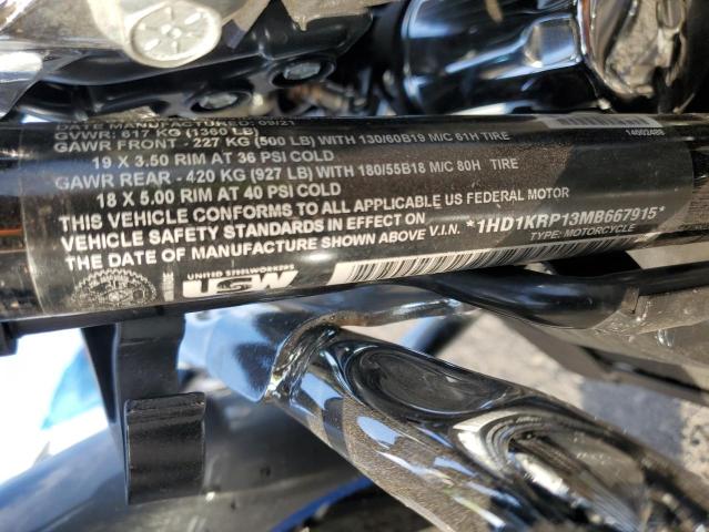 2021 HARLEY-DAVIDSON FLHXS - 1HD1KRP13MB667915