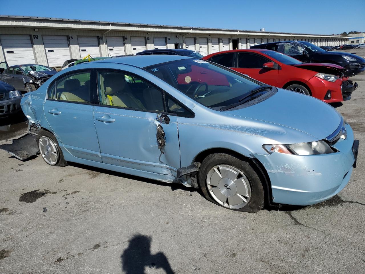 Lot #2952921779 2007 HONDA CIVIC HYBR