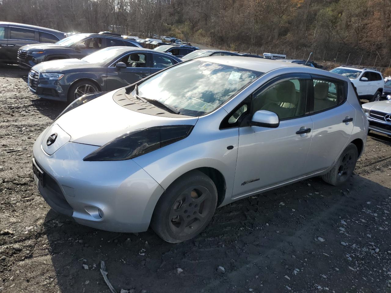 Lot #2971917055 2012 NISSAN LEAF SV