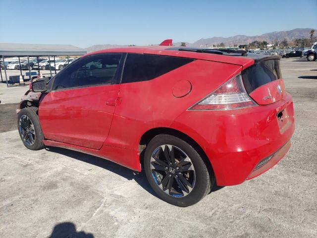 HONDA CR-Z EX 2014 red hatchbac hybrid engine JHMZF1D61ES002392 photo #3