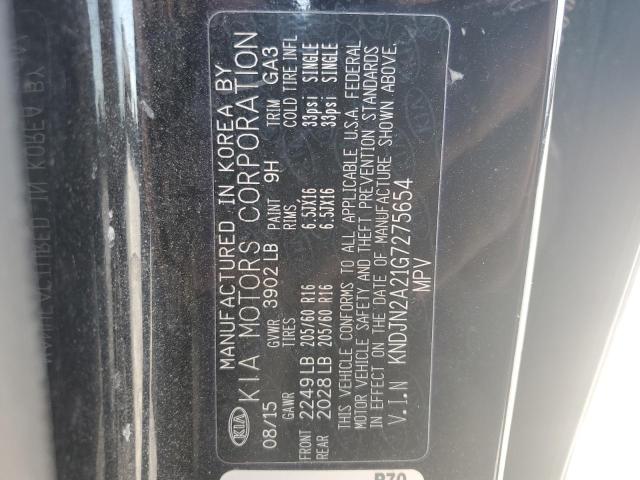 2016 KIA SOUL - KNDJN2A21G7275654