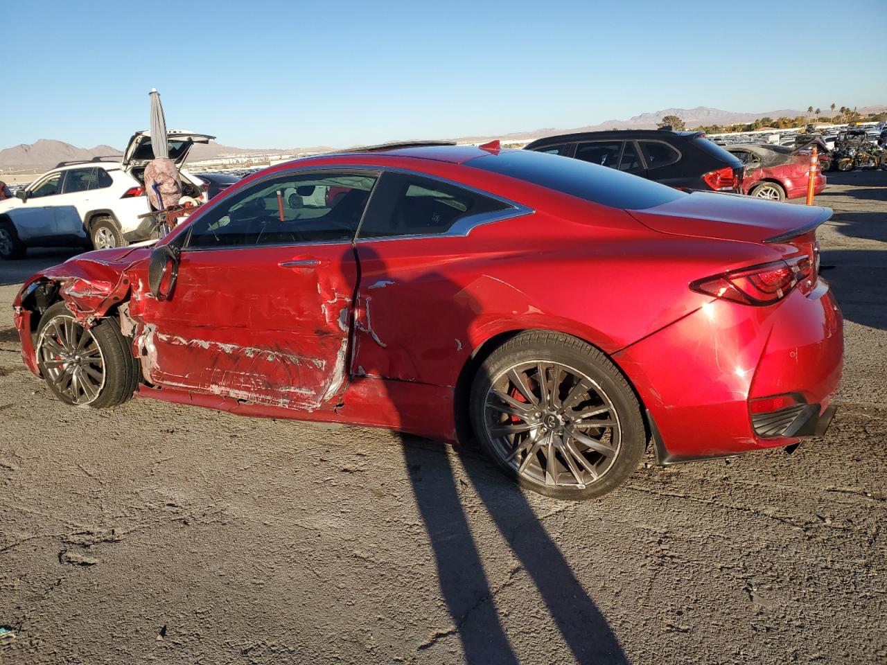 Lot #3024395543 2017 INFINITI Q60 RED SP