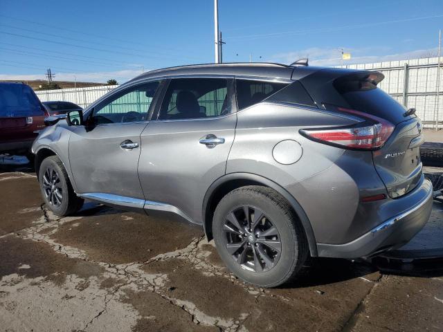 NISSAN MURANO S 2017 charcoal  gas 5N1AZ2MH4HN181586 photo #3