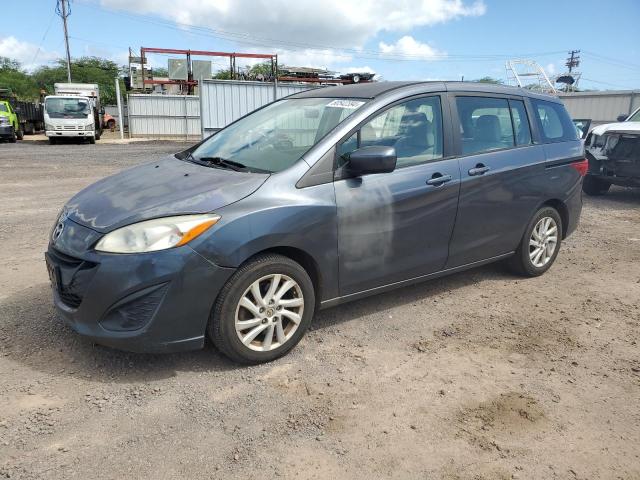 MAZDA 5 2012 gray  gas JM1CW2BL7C0124205 photo #1