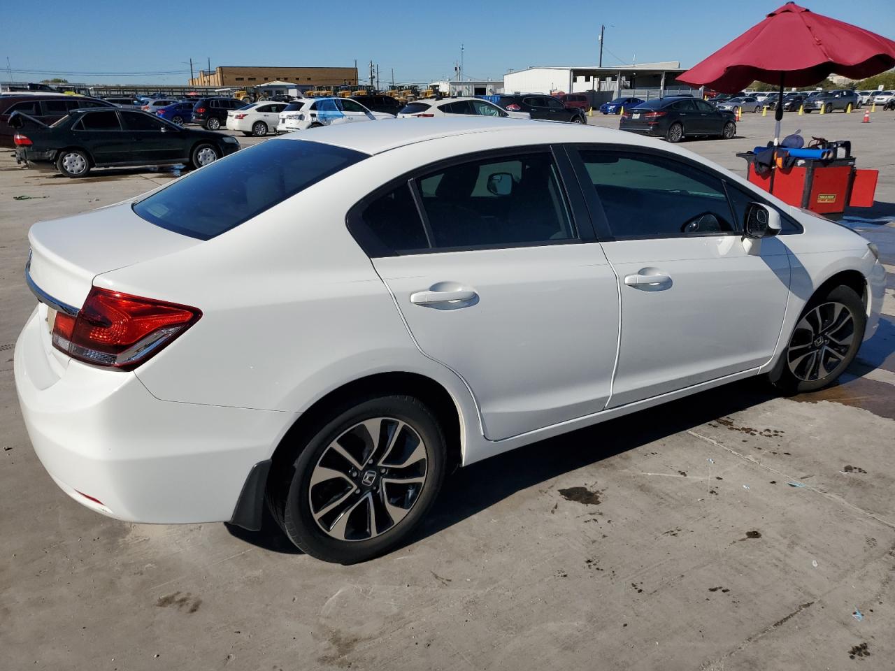 Lot #3020996260 2013 HONDA CIVIC EX