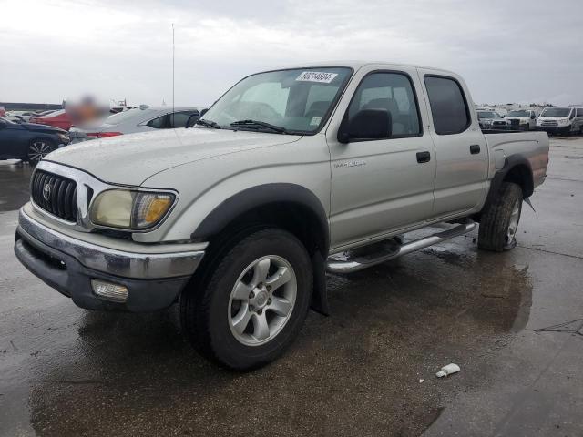 TOYOTA TACOMA DOU 2001 silver  gas 5TEGN92N91Z827462 photo #1